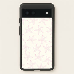 Starfish Pattern - Sealife  - Sealife Phone Case for Google Pixel 6a