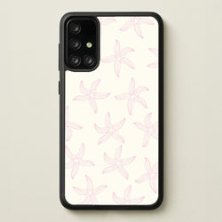 Starfish Pattern - Sealife  - Sealife Phone Case for Galaxy A71