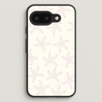 Starfish Pattern - Sealife  - Sealife Phone Case for Google Pixel 9a