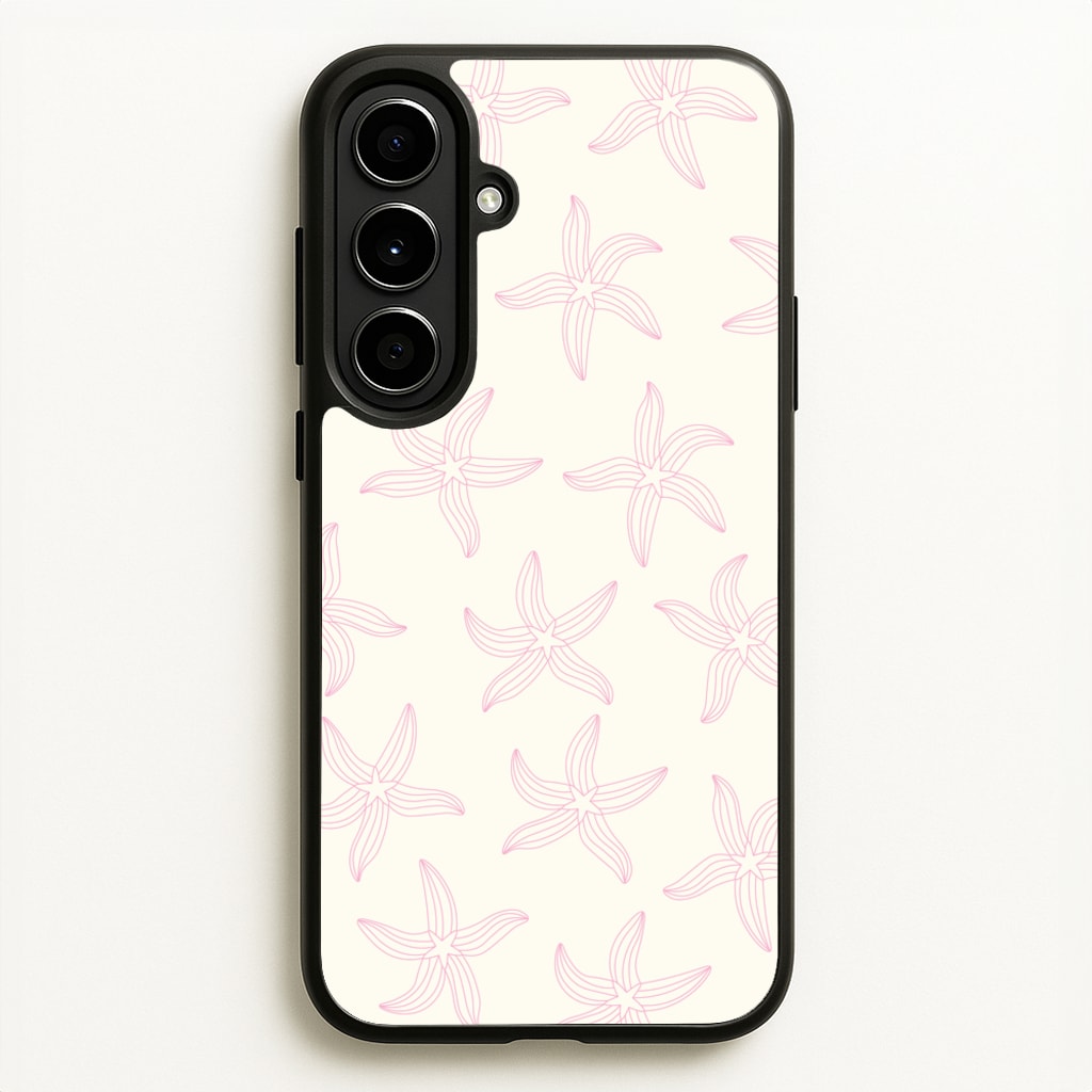 Starfish Pattern - Sealife  - Sealife Phone Case for Galaxy A56