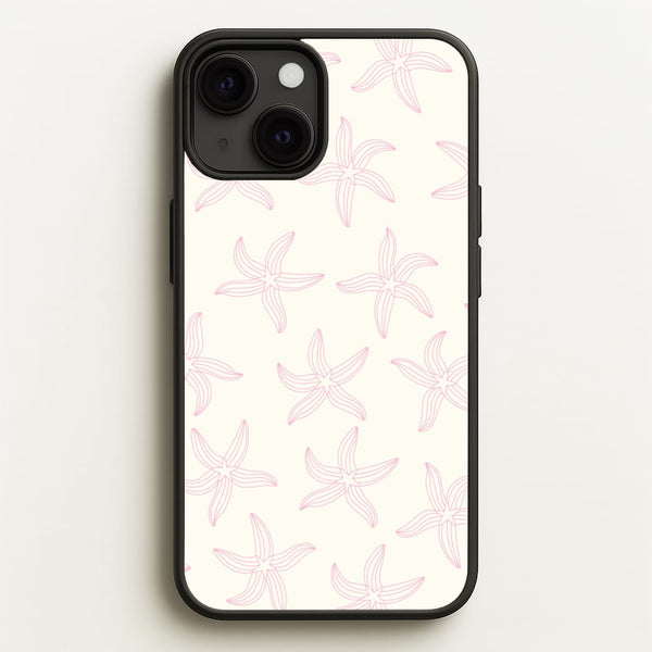 Starfish Pattern - Sealife  - Sealife Phone Case for iPhone 13 Mini