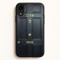 221B Baker Street Door  - Sherlock Phone Case for iPhone XR