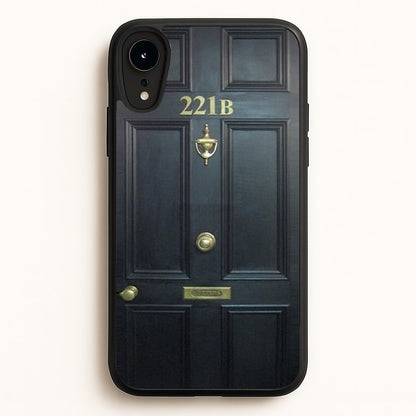 221B Baker Street Door  - Sherlock Phone Case for iPhone XR