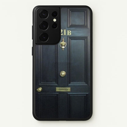 221B Baker Street Door  - Sherlock Phone Case for Galaxy S21 Ultra
