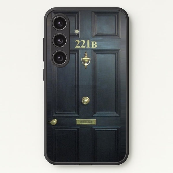 221B Baker Street Door  - Sherlock Phone Case for Galaxy S25 Plus