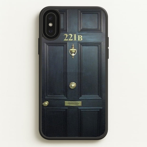 221B Baker Street Door  - Sherlock Phone Case for iPhone XS Max