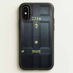 221B Baker Street Door  - Sherlock Phone Case for iPhone X / XS