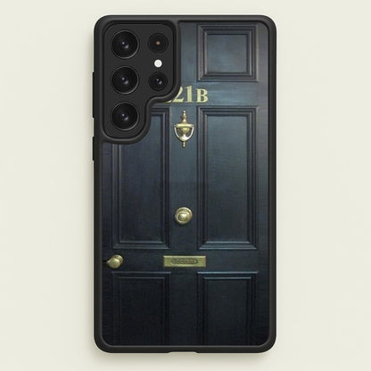 221B Baker Street Door  - Sherlock Phone Case for Galaxy S22 Ultra