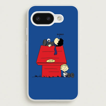 Detective Cartoon  - Sherlock Phone Case for Google Pixel 9a