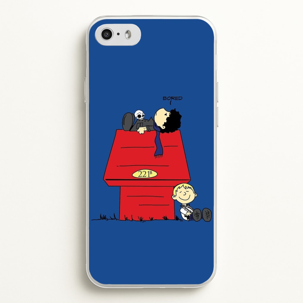 Detective Cartoon  - Sherlock Phone Case for iPhone 5 / 5s / SE 2016