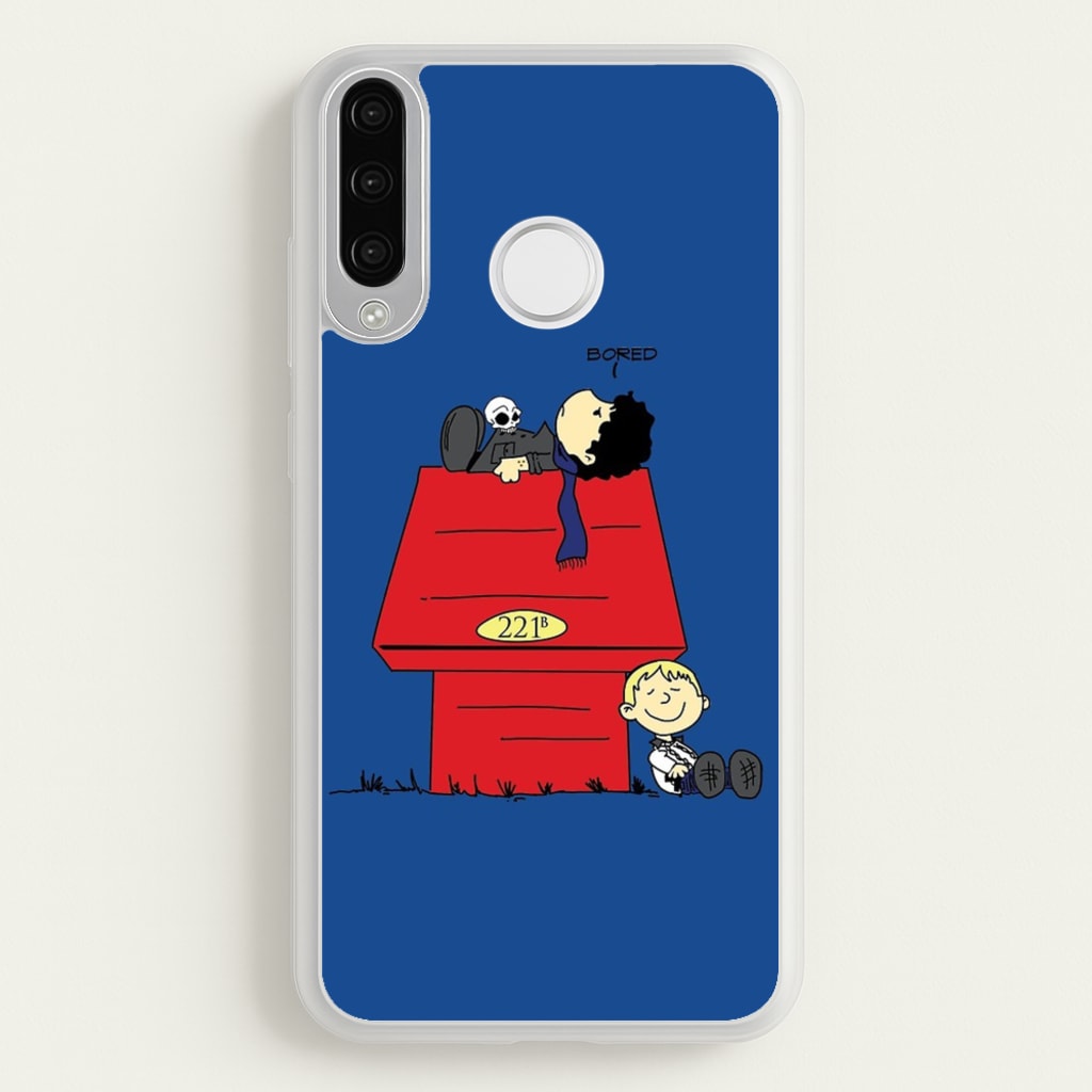 Detective Cartoon  - Sherlock Phone Case for Huawei P30 Lite