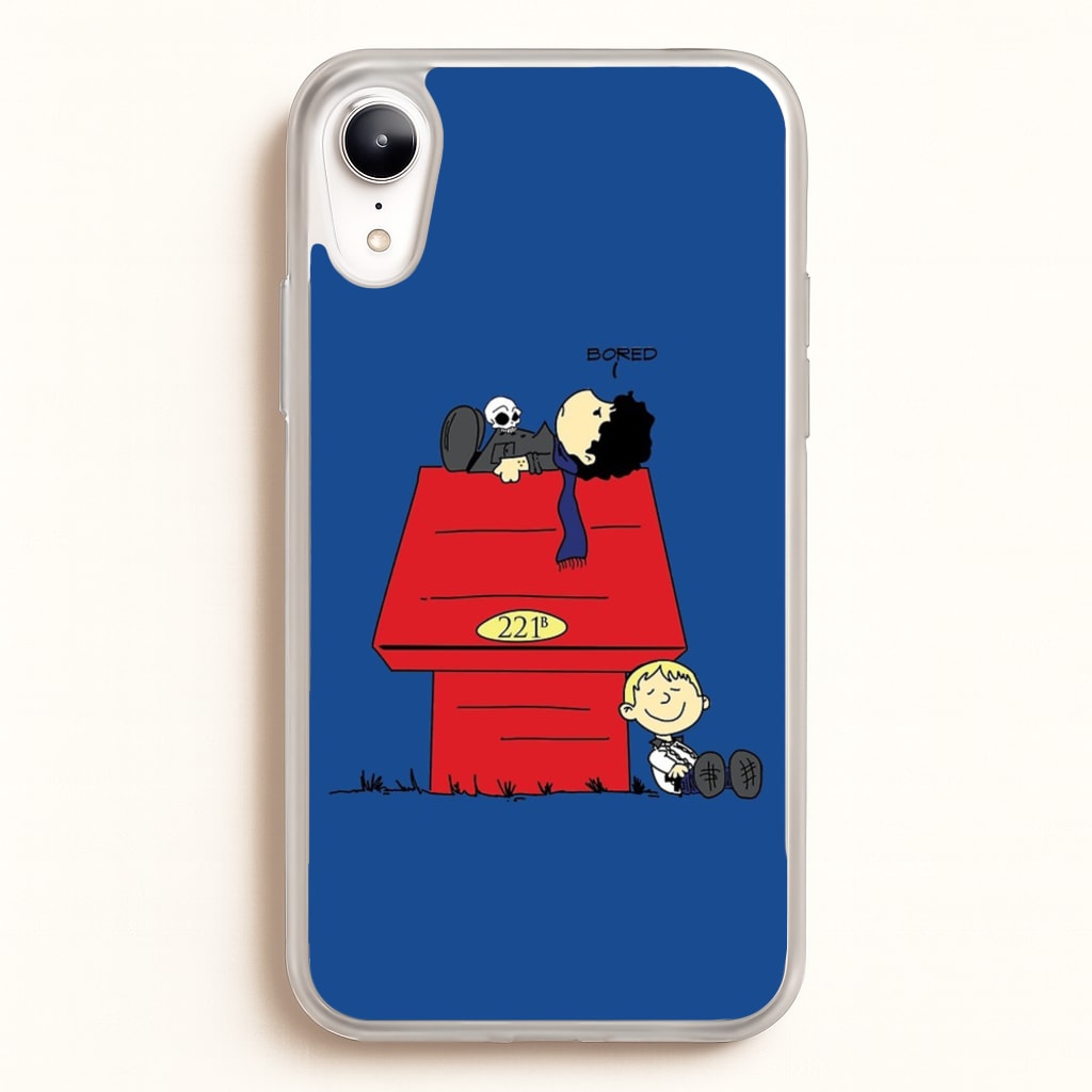 Detective Cartoon  - Sherlock Phone Case for iPhone XR