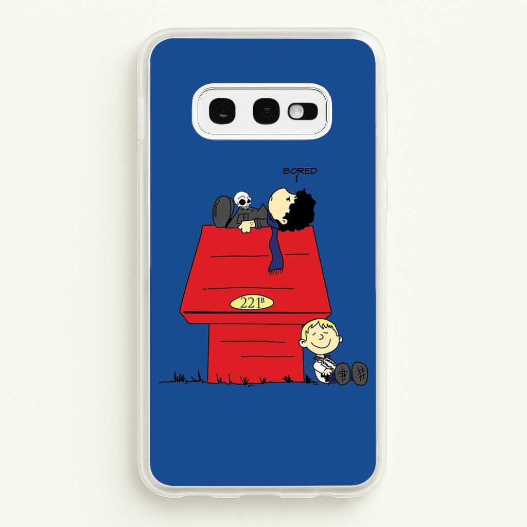 Detective Cartoon  - Sherlock Phone Case for Galaxy S10e