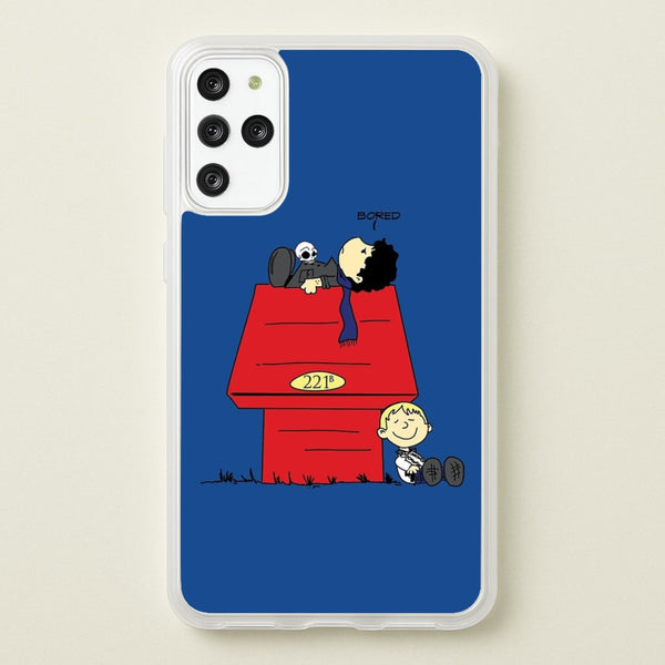 Detective Cartoon  - Sherlock Phone Case for Galaxy S20 Plus