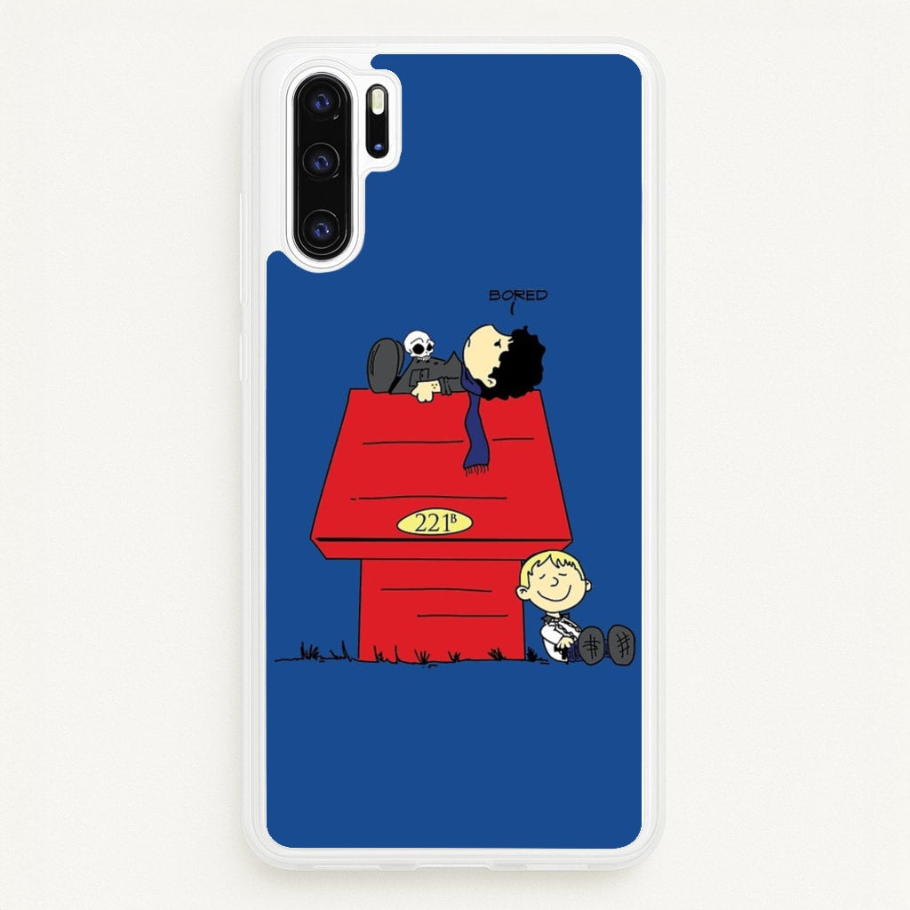 Detective Cartoon  - Sherlock Phone Case for Huawei P30 Pro