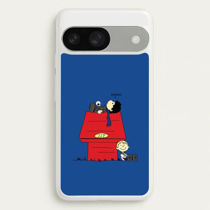 Detective Cartoon  - Sherlock Phone Case for Google Pixel 9 / 9 Pro