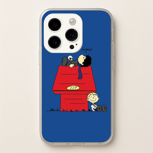 Detective Cartoon  - Sherlock Phone Case for iPhone 14 Pro