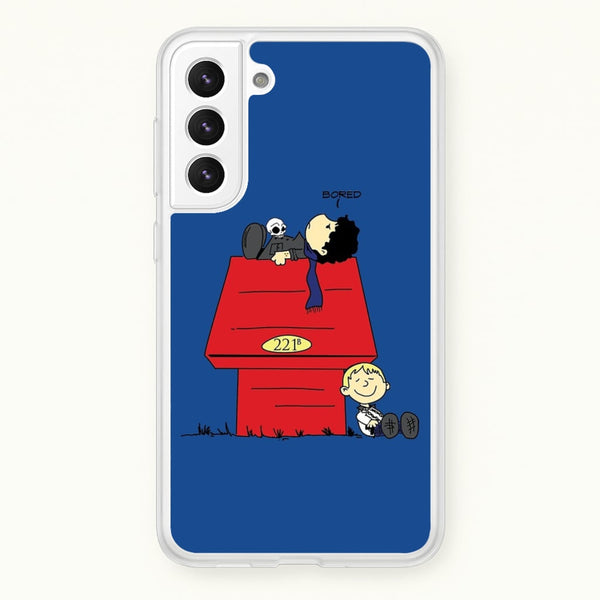 Detective Cartoon  - Sherlock Phone Case for Galaxy S21 Plus