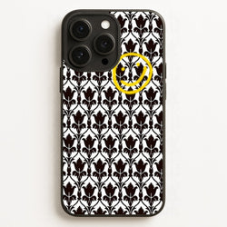 Detective Wallpaper Smile  - Sherlock Phone Case for iPhone 16 Pro Max