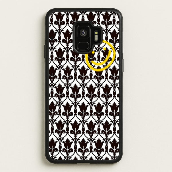 Detective Wallpaper Smile  - Sherlock Phone Case for Galaxy S9