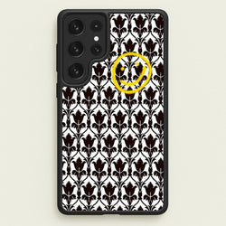 Detective Wallpaper Smile  - Sherlock Phone Case for Galaxy S23 Ultra