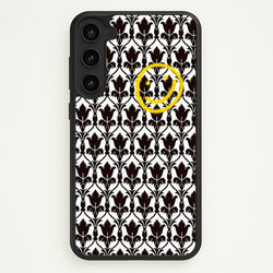 Detective Wallpaper Smile  - Sherlock Phone Case for Galaxy S23