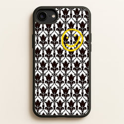 Detective Wallpaper Smile  - Sherlock Phone Case for iPhone 6 / 7 / 8 / SE