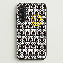 Detective Wallpaper Smile  - Sherlock Phone Case for Galaxy S23FE