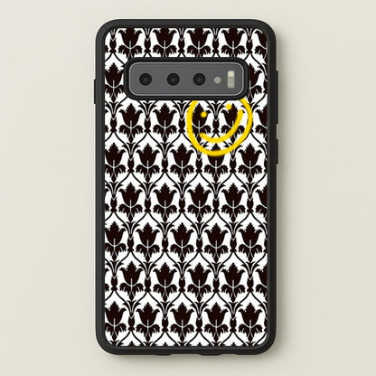 Detective Wallpaper Smile  - Sherlock Phone Case for Galaxy S10