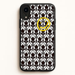 Detective Wallpaper Smile  - Sherlock Phone Case for iPhone XR