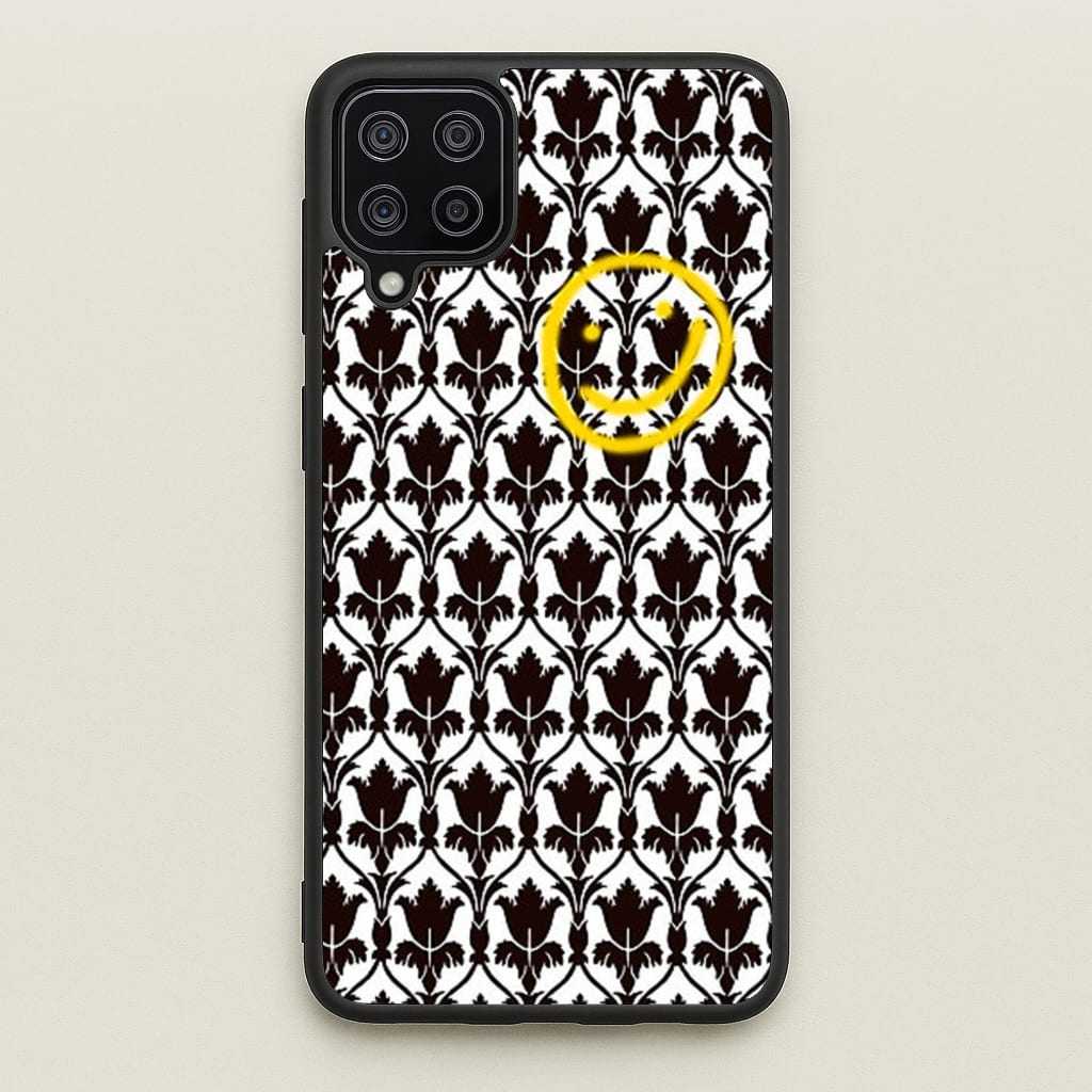 Detective Wallpaper Smile  - Sherlock Phone Case for Galaxy A12