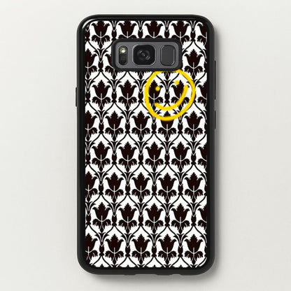 Detective Wallpaper Smile  - Sherlock Phone Case for Galaxy S8 Plus