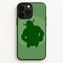 Green Ogre Outline  - Shrek Phone Case for iPhone 11 Pro