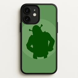 Green Ogre Outline  - Shrek Phone Case for iPhone 11