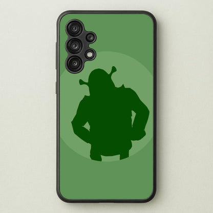 Green Ogre Outline  - Shrek Phone Case for Galaxy A13