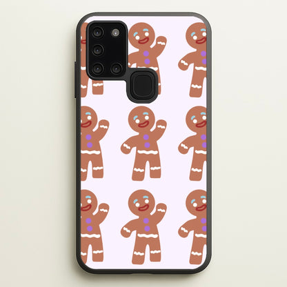 Gingerbread Man - Green Ogre  - Shrek Phone Case for Galaxy A21s