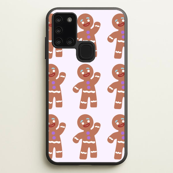 Gingerbread Man - Green Ogre  - Shrek Phone Case for Galaxy A21s