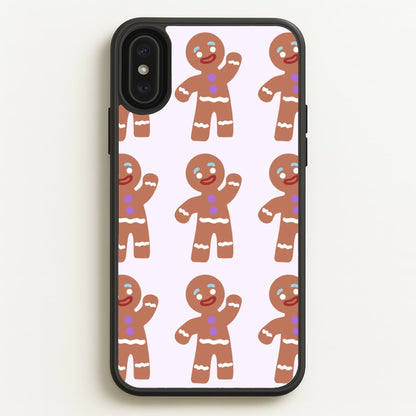 Gingerbread Man - Green Ogre  - Shrek Phone Case for iPhone XS Max