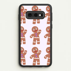 Gingerbread Man - Green Ogre  - Shrek Phone Case for Galaxy S10e