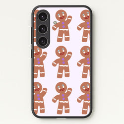 Gingerbread Man - Green Ogre  - Shrek Phone Case for Galaxy S24 Plus