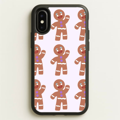 Gingerbread Man - Green Ogre  - Shrek Phone Case for iPhone X / XS