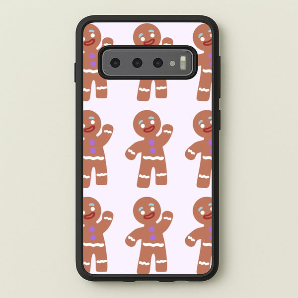 Gingerbread Man - Green Ogre  - Shrek Phone Case for Galaxy S10