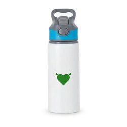 Green Ogre Heart Active Water Bottle - Blue