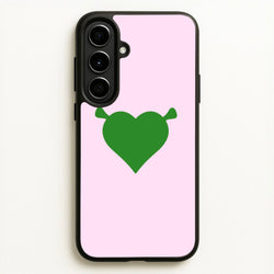Green Ogre Heart  - Shrek Phone Case for Galaxy A56