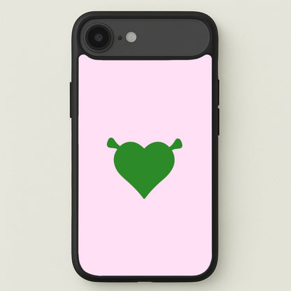 Green Ogre Heart Phone Case for iPhone 17 Air