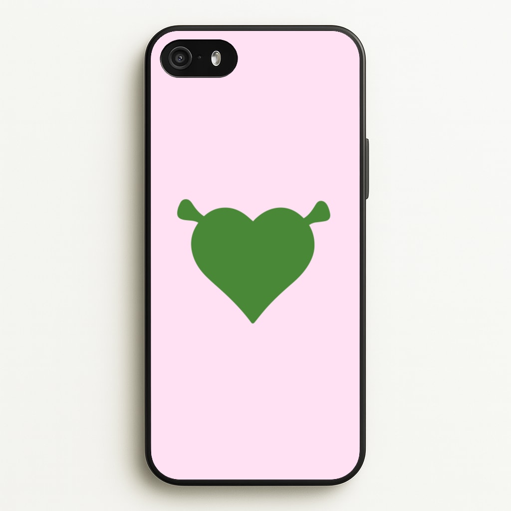 Green Ogre Heart  - Shrek Phone Case for iPhone 5 / 5s / SE 2016