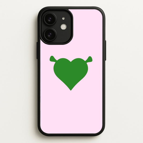 Green Ogre Heart  - Shrek Phone Case for iPhone 11