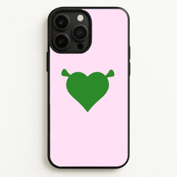 Green Ogre Heart  - Shrek Phone Case for iPhone 13 Pro Max