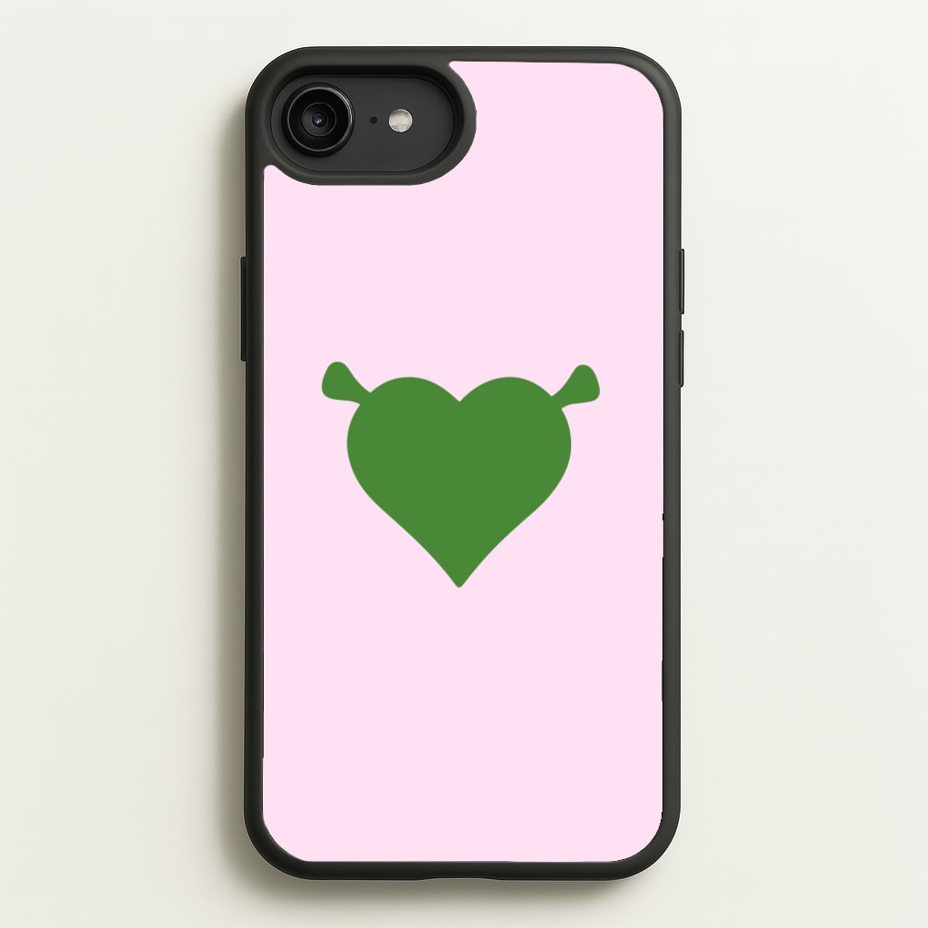 Green Ogre Heart  - Shrek Phone Case for iPhone 6 Plus / 7 Plus / 8 Plus