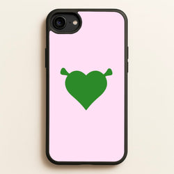 Green Ogre Heart  - Shrek Phone Case for iPhone 6 / 7 / 8 / SE